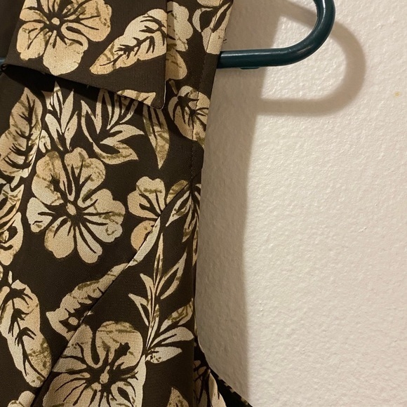 Coldwater Creek Dress Women’s Size P16 Button Down Front Sleeveless - Picture 4 of 11